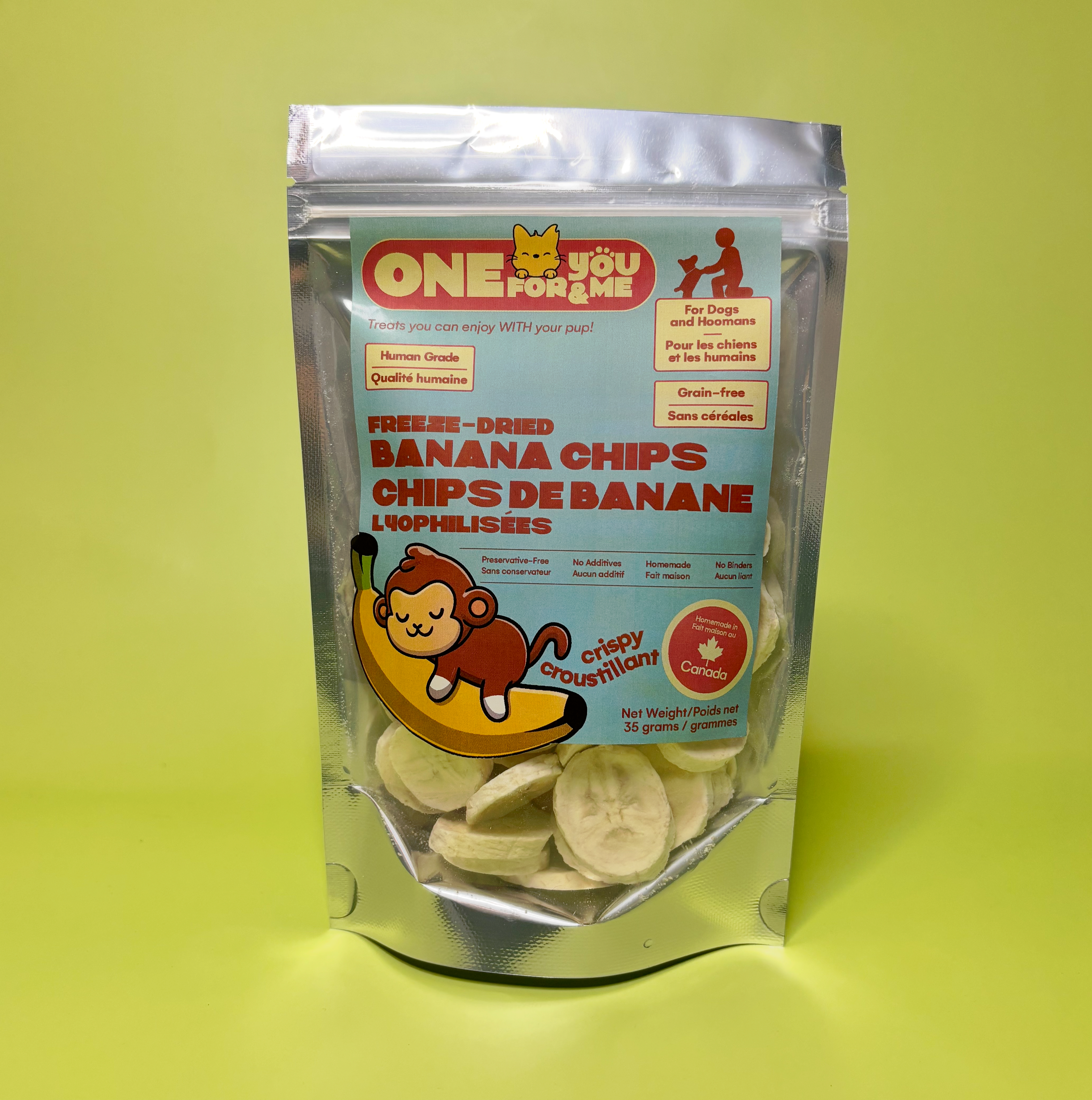 Freeze-dried Banana Chips
